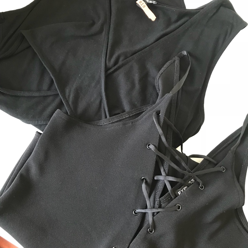 Sleeveless Express bodysuits